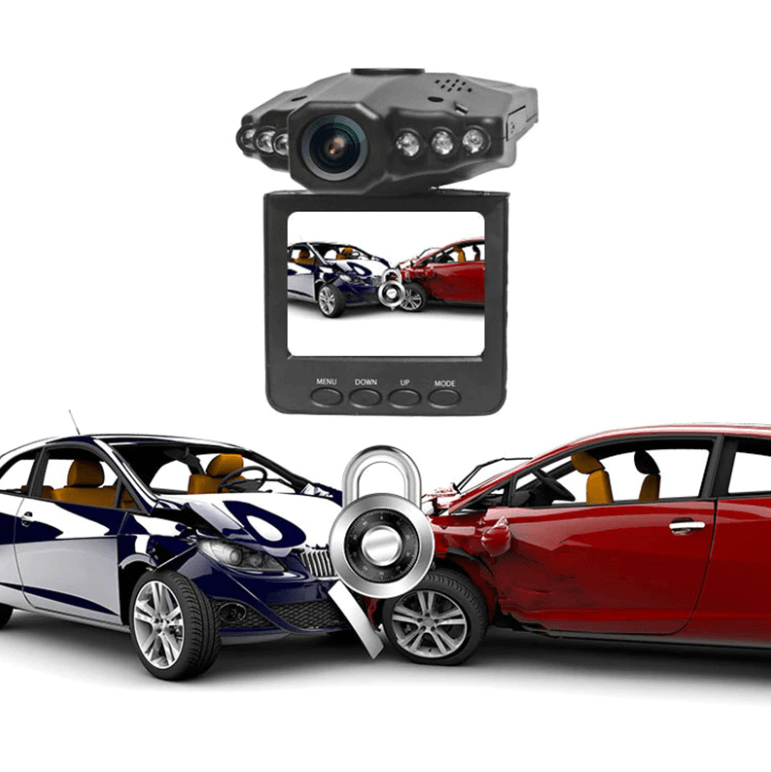 Wide angle rotating dashcam