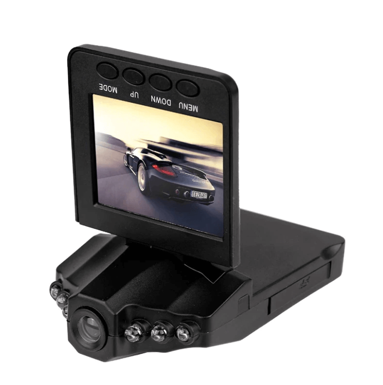 Wide angle rotating dashcam