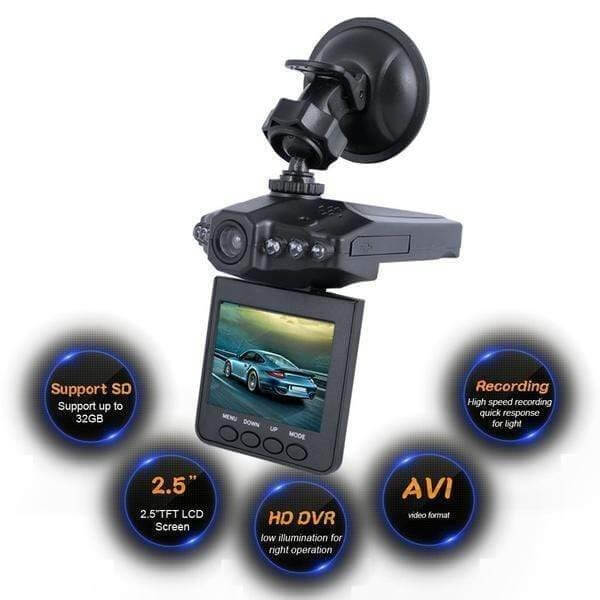 Wide angle rotating dashcam