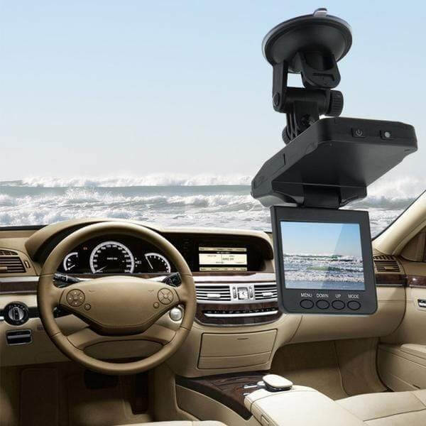 Wide angle rotating dashcam