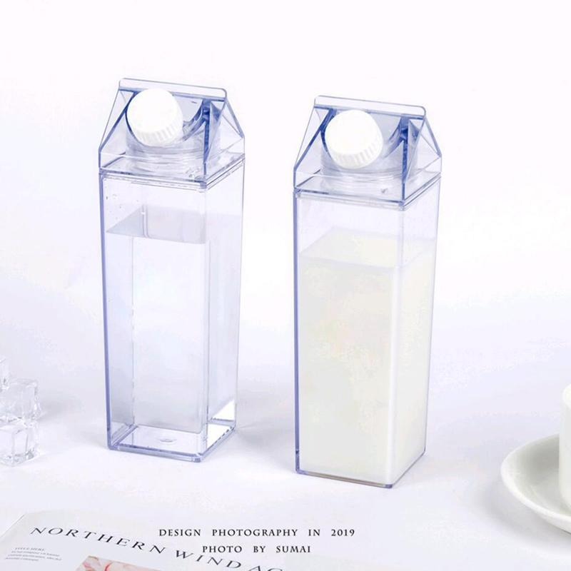 Clear water bottle