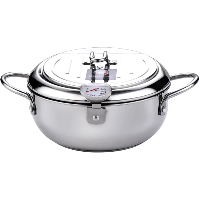 Stainless steel deep fryer