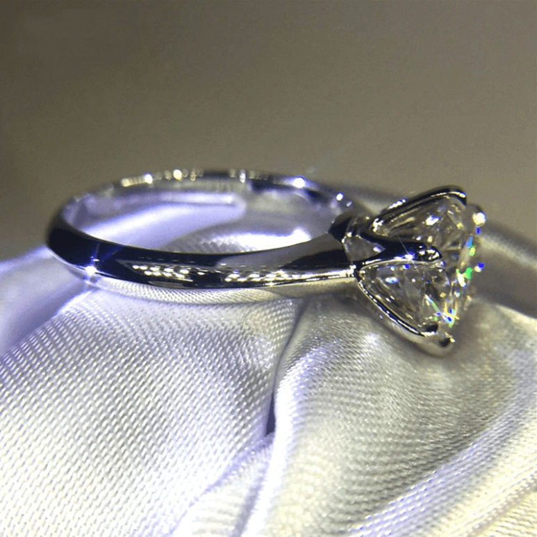 Diamant forlovelsesring