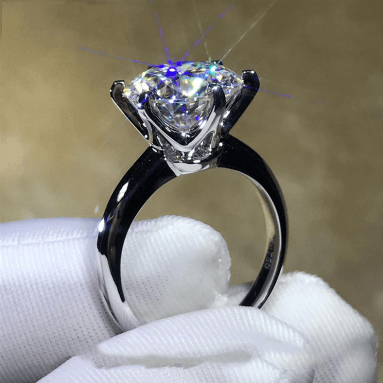 Diamant forlovelsesring