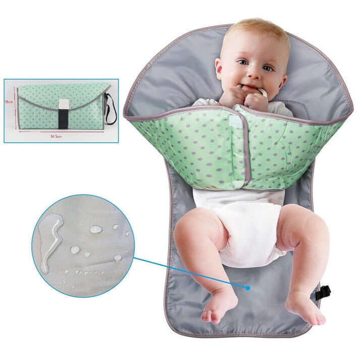 3-in-1 Baby Diaper Changing Pad