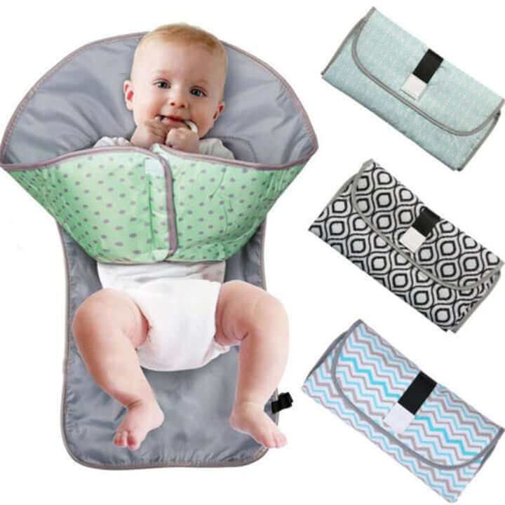 3-in-1 Baby Diaper Changing Pad