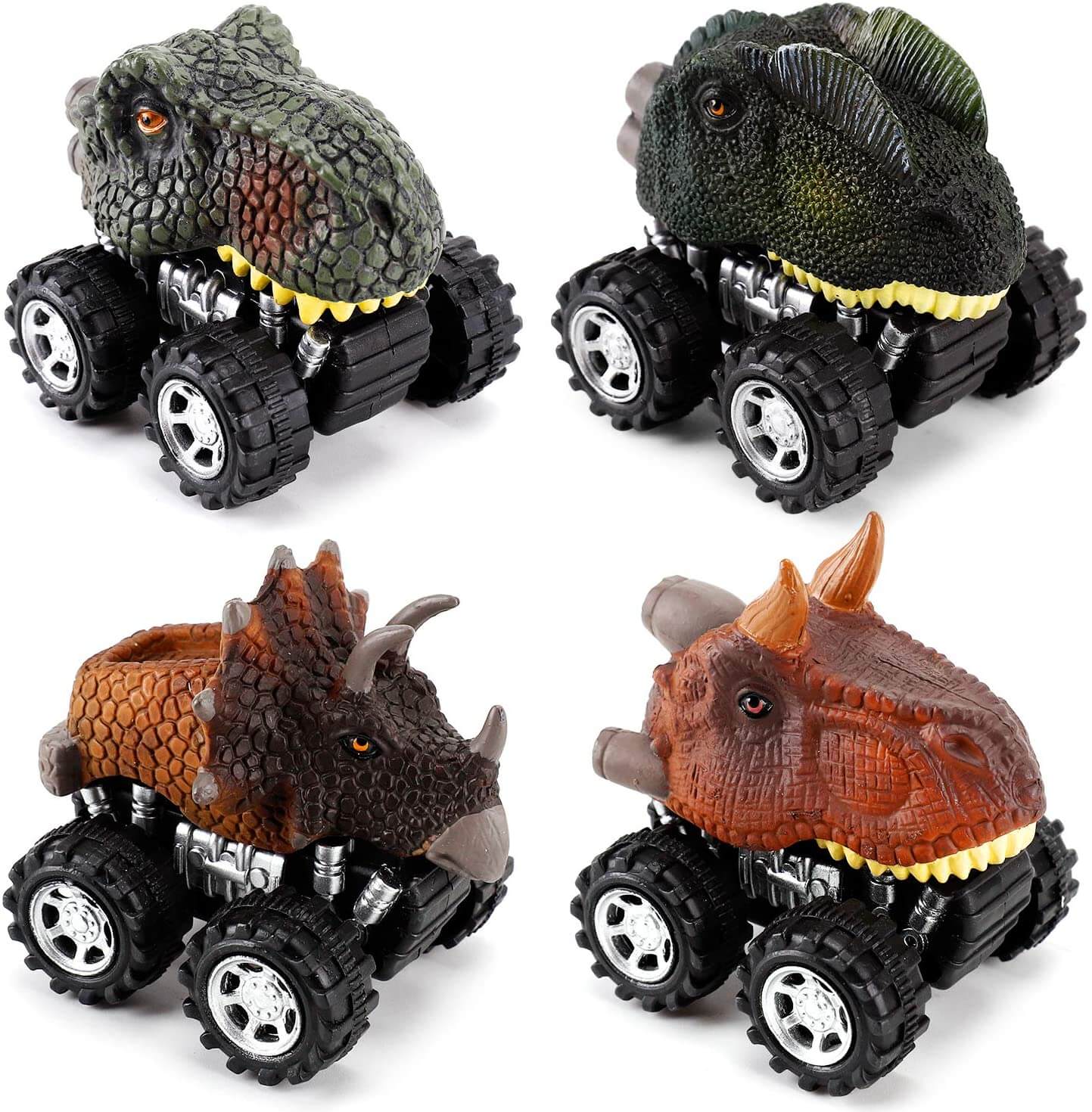 Pull Back Dinosaur Mini Car