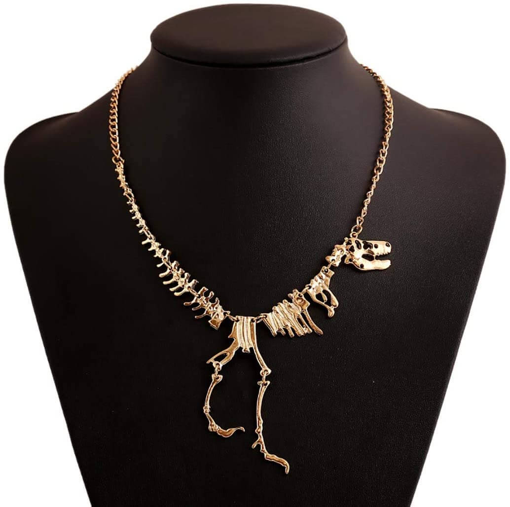 Tyrannosaurus Rex Skeleton Necklace