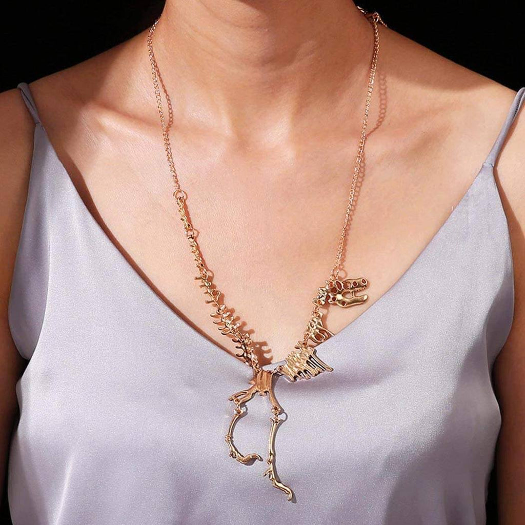 Tyrannosaurus Rex Skeleton Necklace