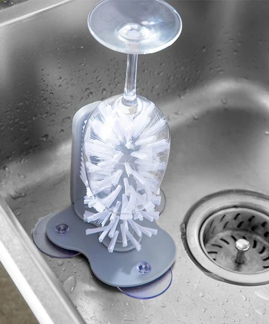 Window Cleaner With Double Sided Brush
