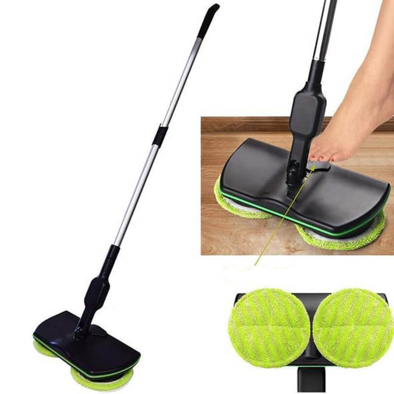 Cordless rechargeable electric mop