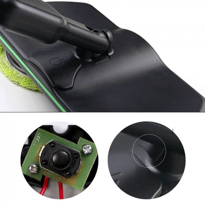 Cordless rechargeable electric mop