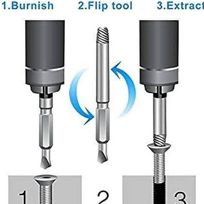 Damaged Screw Puller With Double Ends | SET
