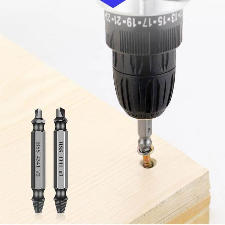 Damaged Screw Puller With Double Ends | SET