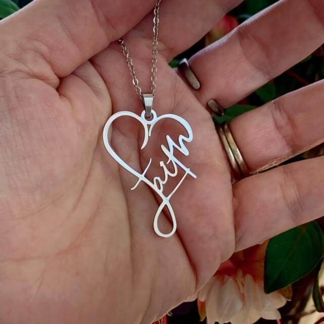 Heart of Faith Necklace