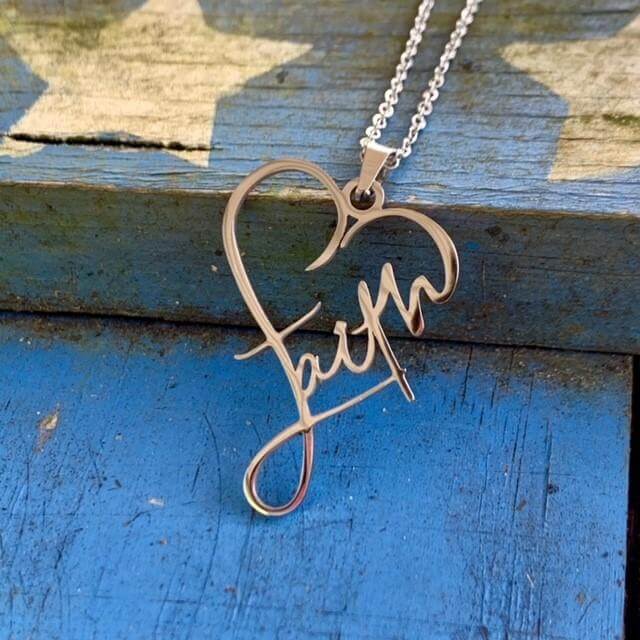 Heart of Faith Necklace