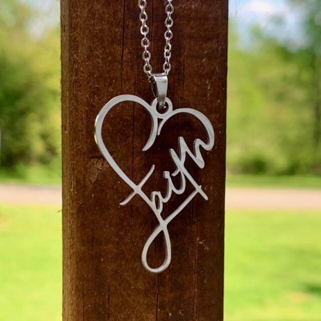 Heart of Faith Necklace