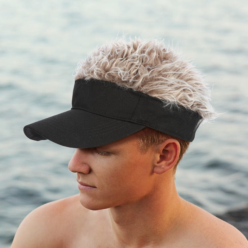 Flair Hair Sun Visor Cap