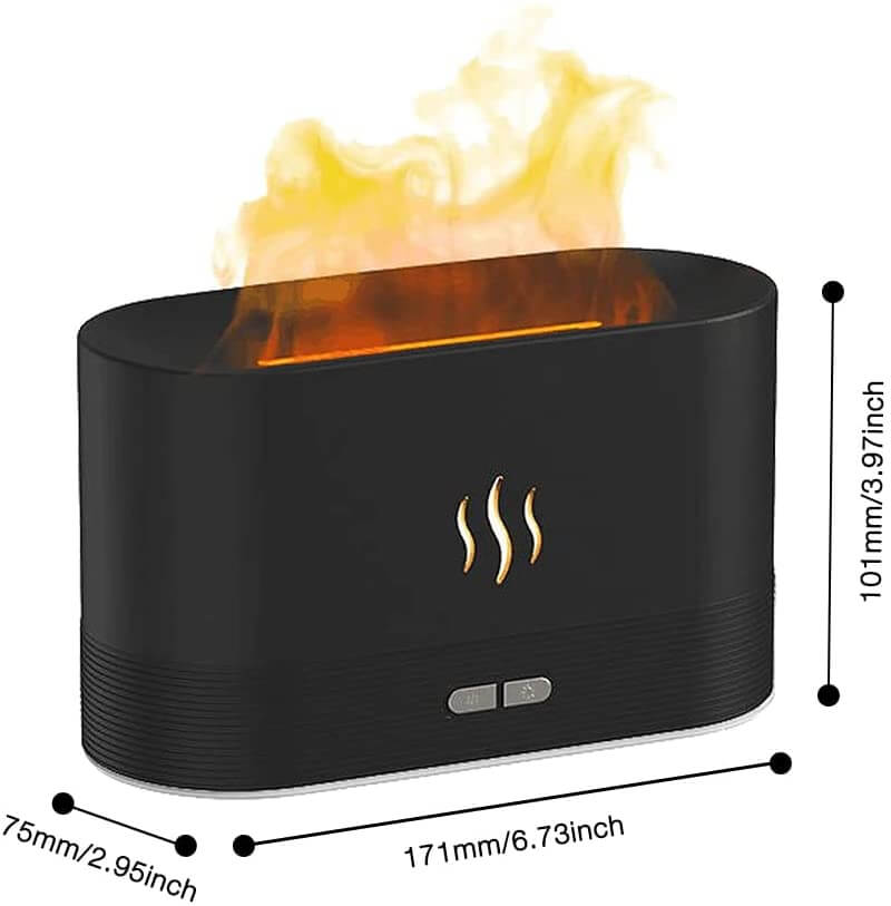 Flamme-luftfukter