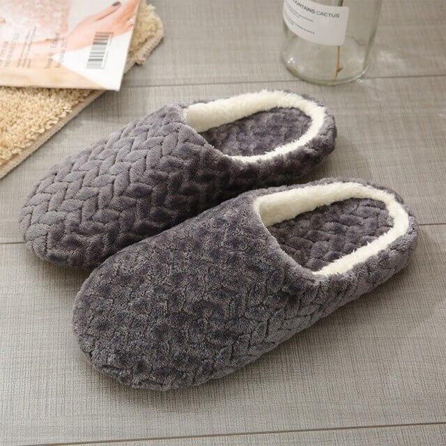 Fluffy tøfler