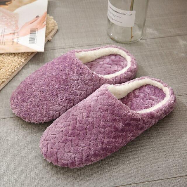 Fluffy tøfler