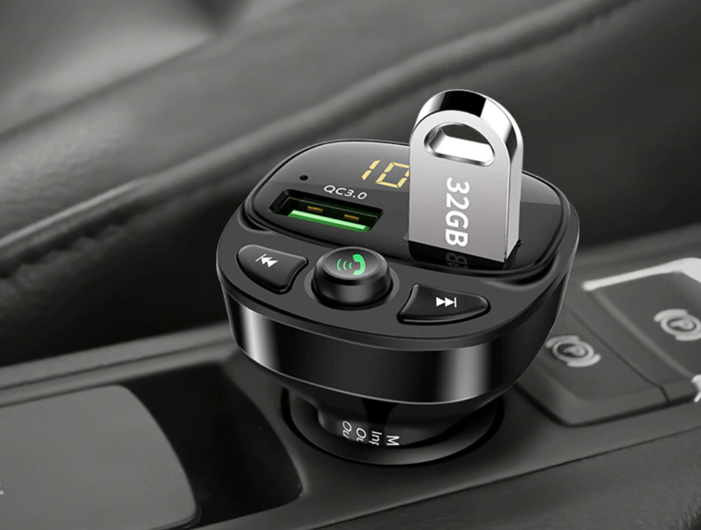 Hands-free Bluetooth Car FM Transmitter