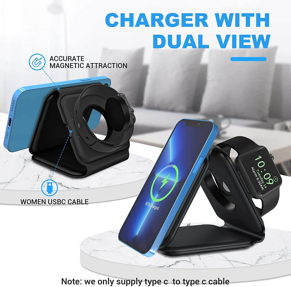 Foldable Magnetic Wireless Charger