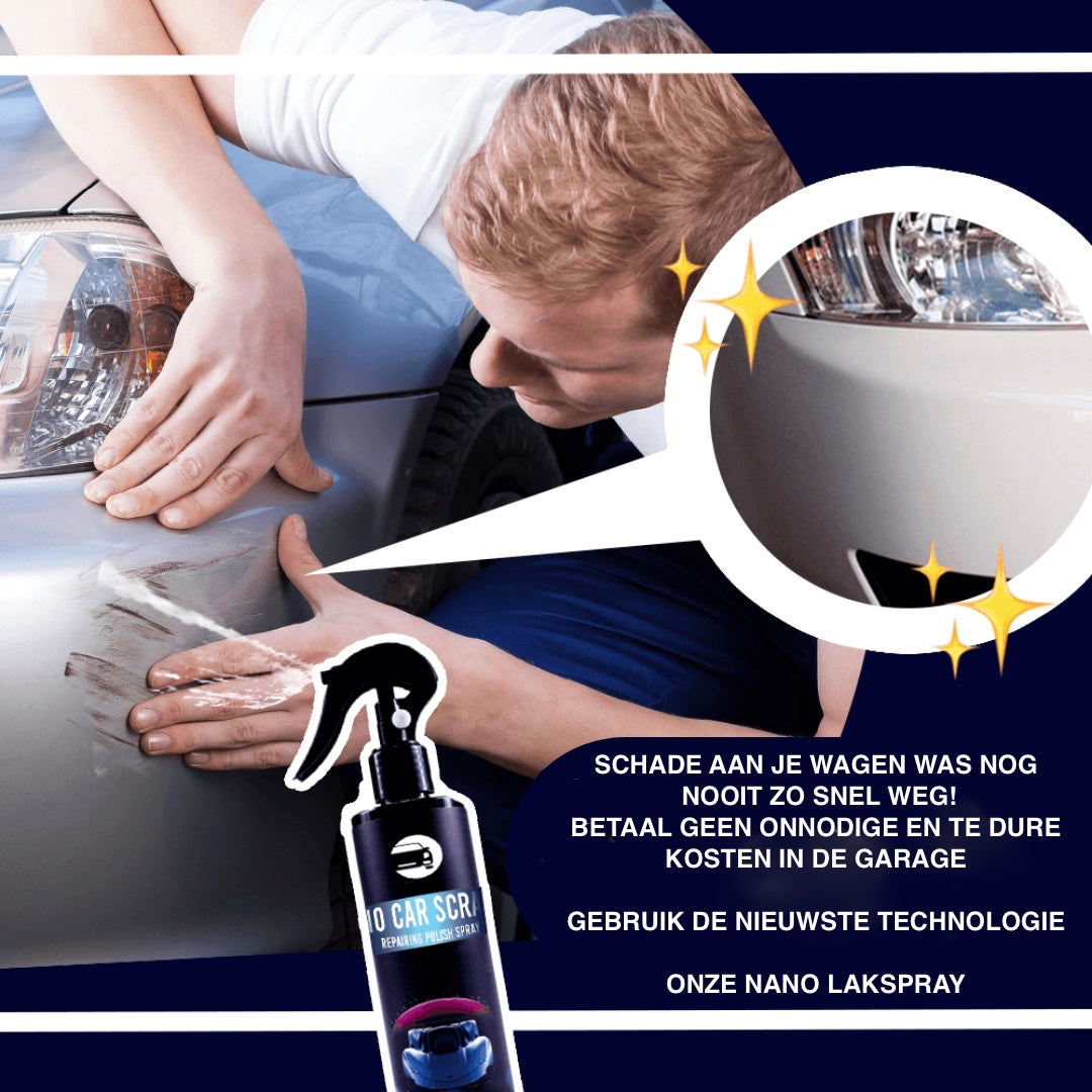 Nanolakkspray Med Glansgjenoppretting 50ml - 1+1 GRATIS