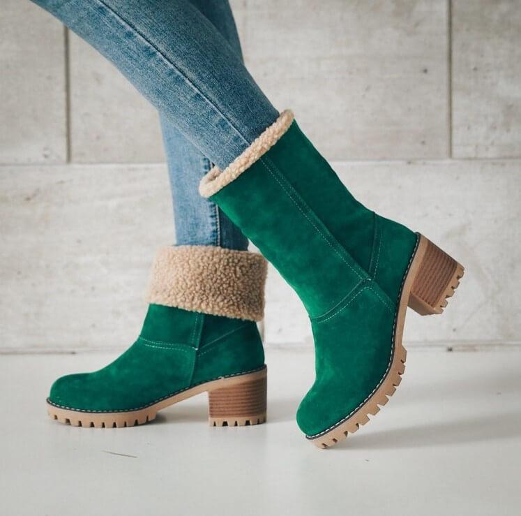 Winter Fur Warm Snow Boots