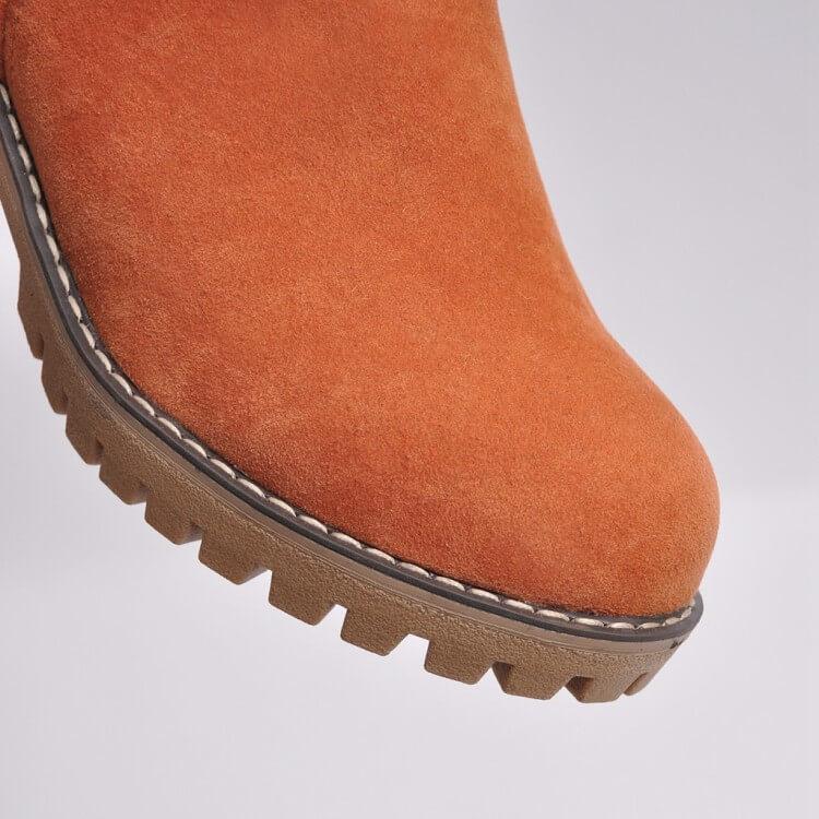 Winter Fur Warm Snow Boots