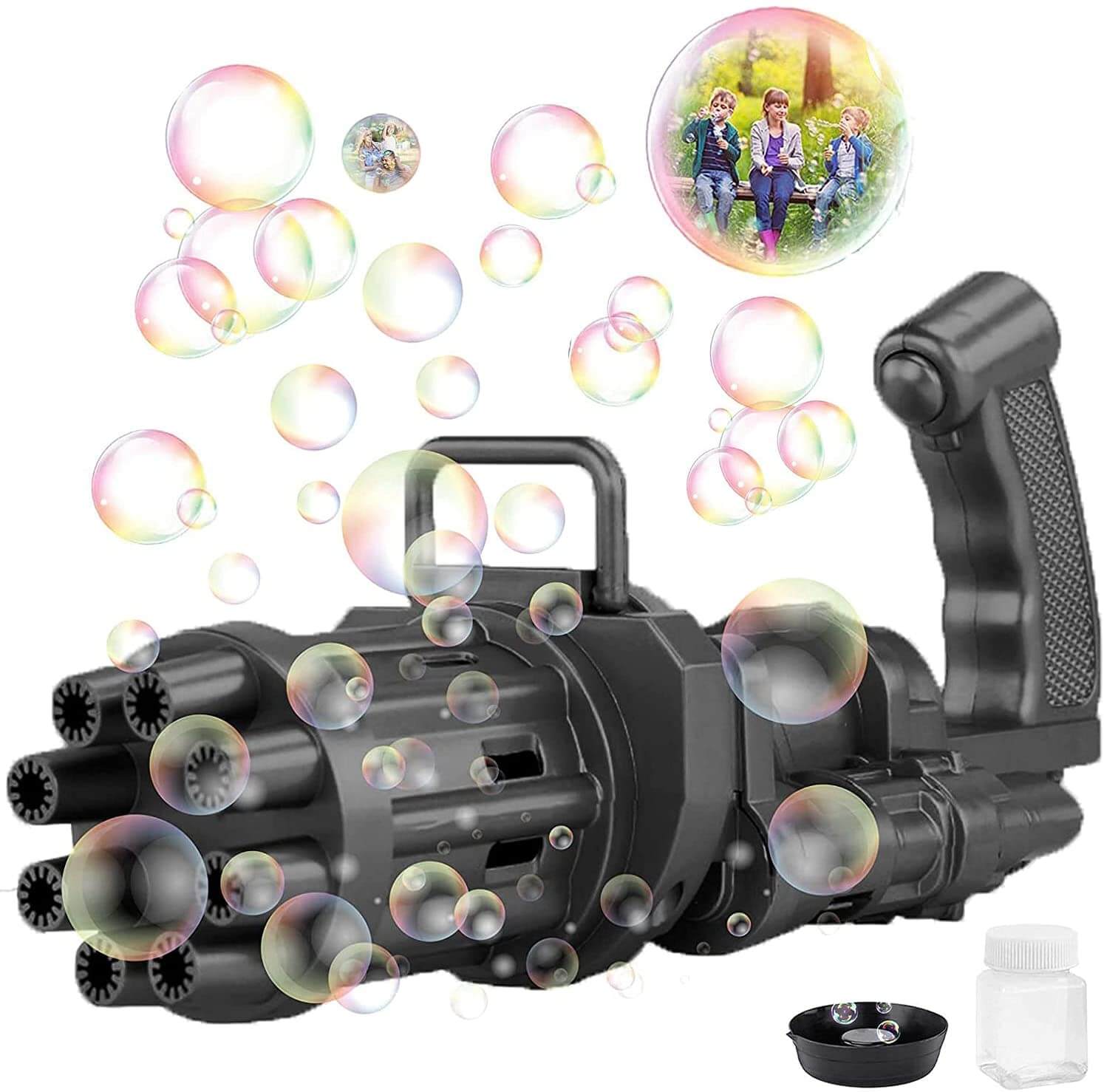 Automatic Gatling Bubble Cannon