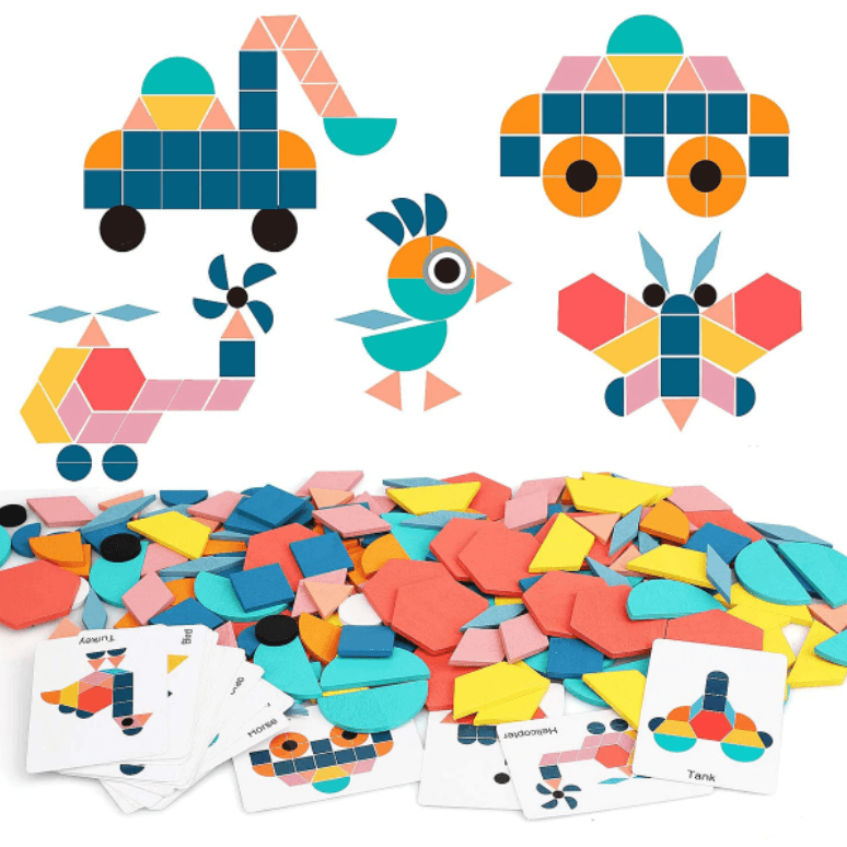 Creative Shapes Wooden Puzzle
