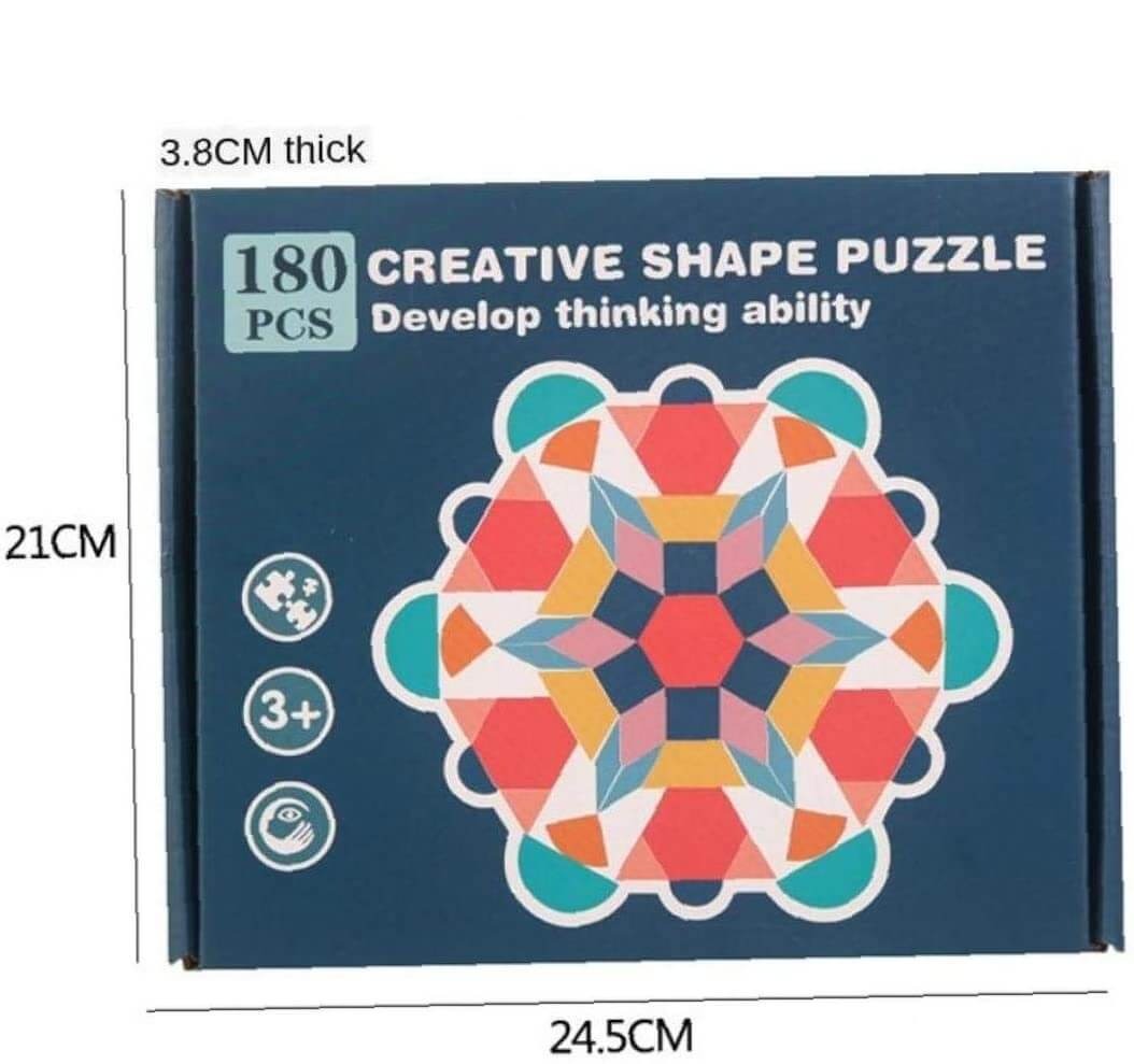 Creative Shapes Wooden Puzzle