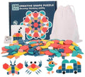 Creative Shapes Wooden Puzzle