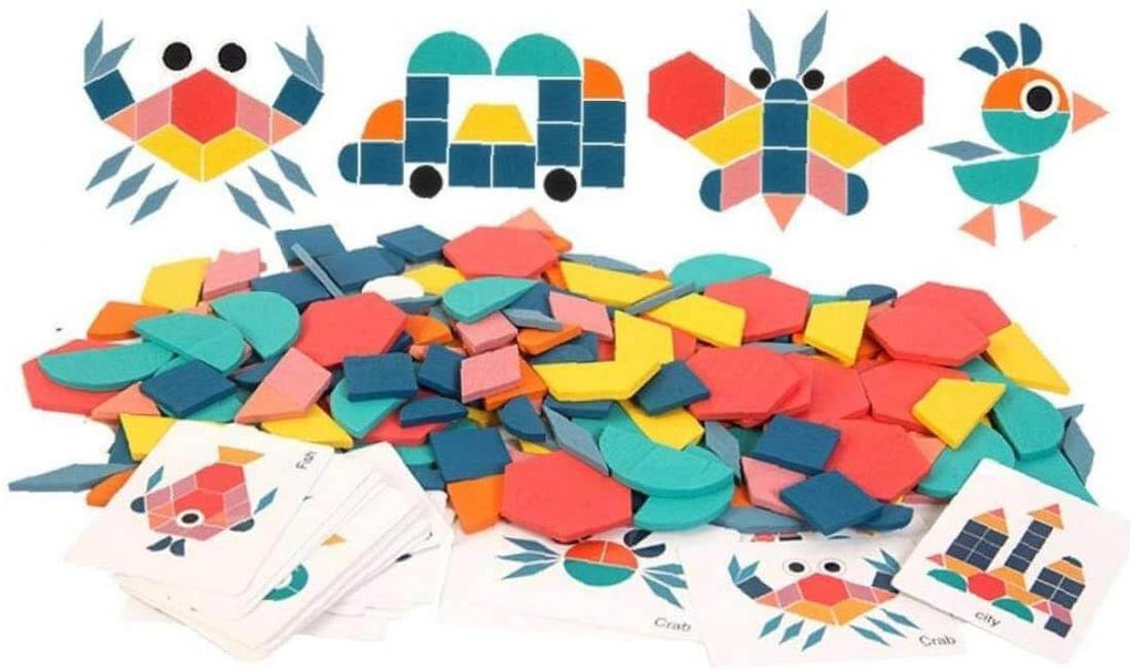 Creative Shapes Wooden Puzzle