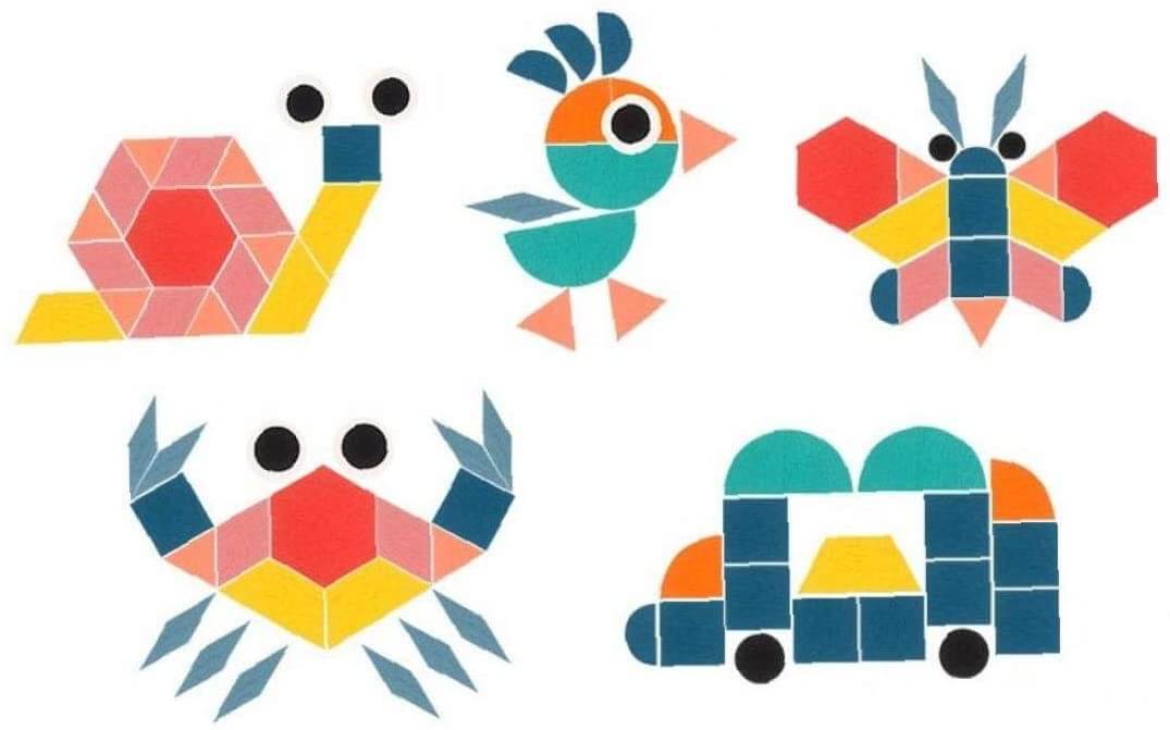 Creative Shapes Wooden Puzzle