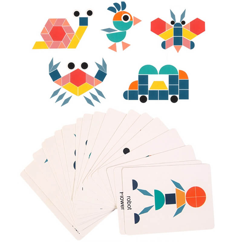 Creative Shapes Wooden Puzzle