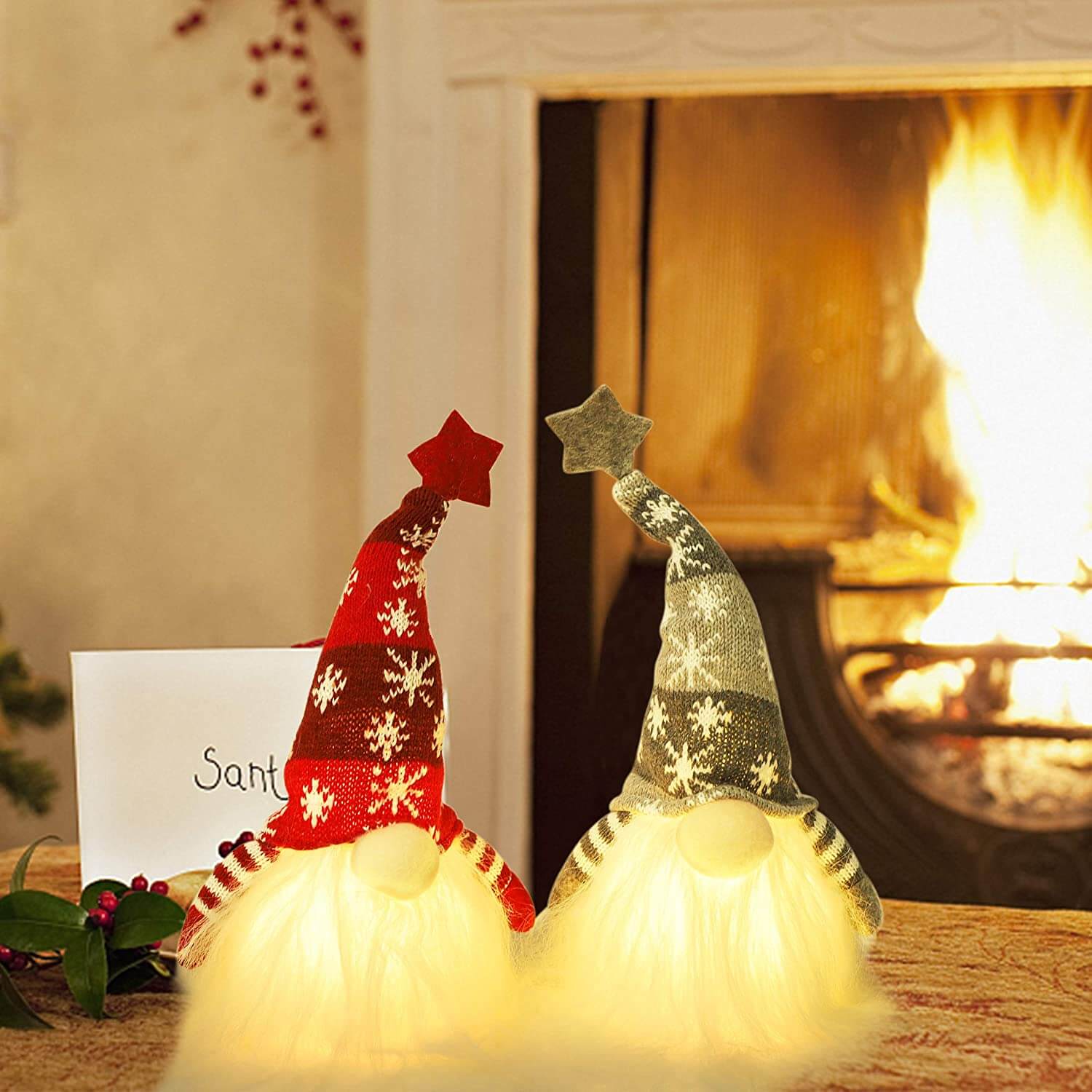 Lighted Christmas Gnome