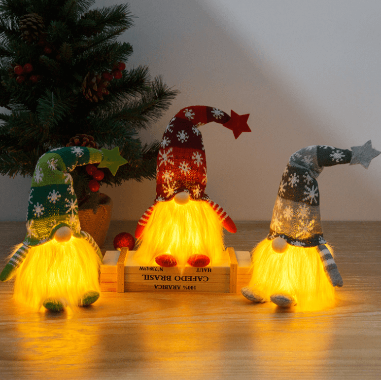 Lighted Christmas Gnome