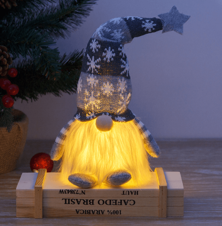 Lighted Christmas Gnome