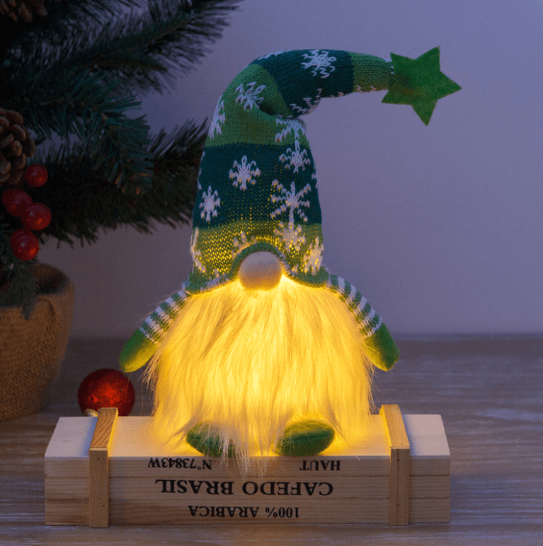 Lighted Christmas Gnome