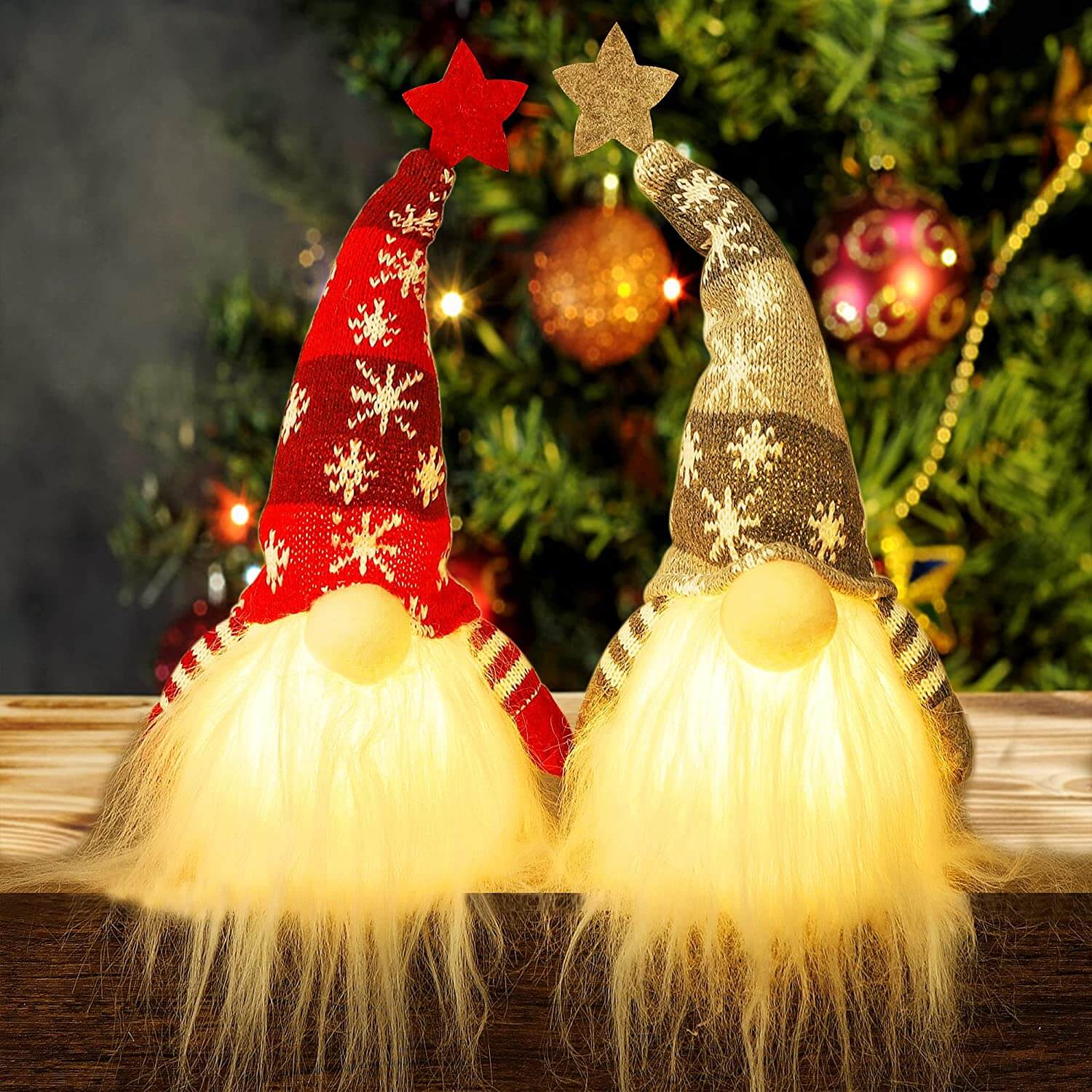 Lighted Christmas Gnome