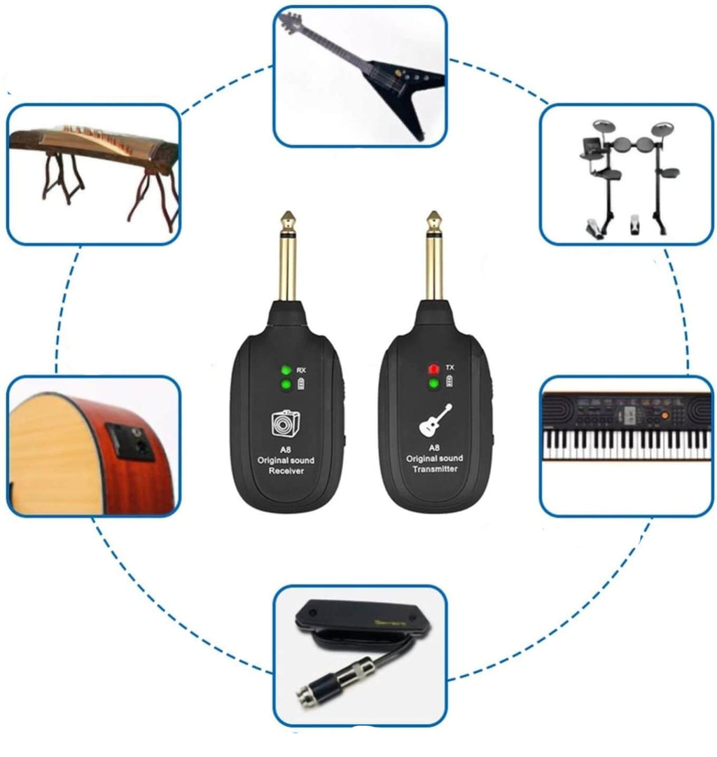 Wireless Guitar Amplifier System | Sender receiver