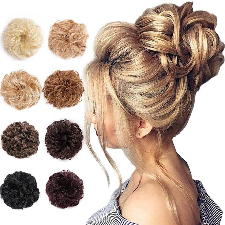 Messy Bun-hårstrikk