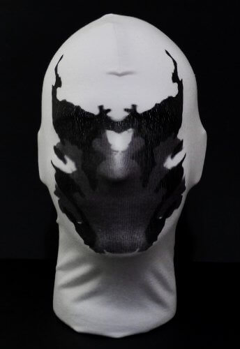 Bevegelig blekkflekk Rorschach-maske