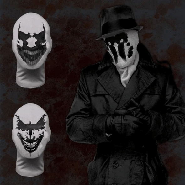 Bevegelig blekkflekk Rorschach-maske