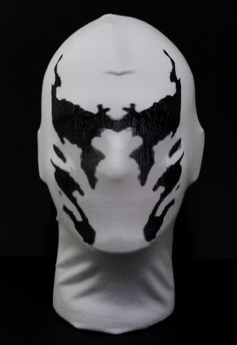 Bevegelig blekkflekk Rorschach-maske