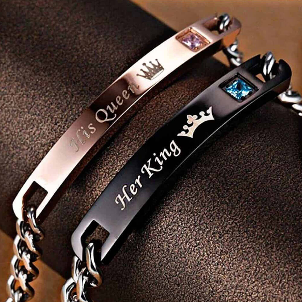 Her King His Queen Bracelets