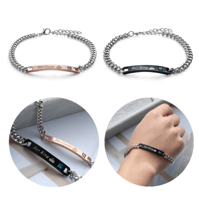 Her King His Queen Bracelets