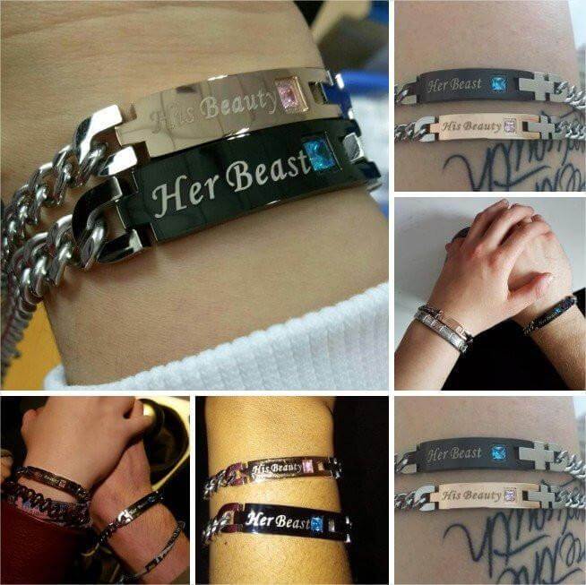 His Beauty and Her Beast Bracelet
